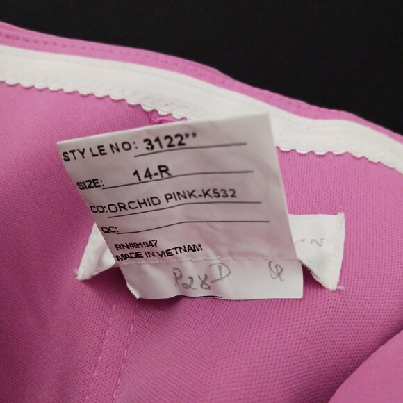 NEW Dessy Collection Neela Strapless Empire Waist Cutout Dress,‎ Orchid Pink, 14 - Picture 6 of 9